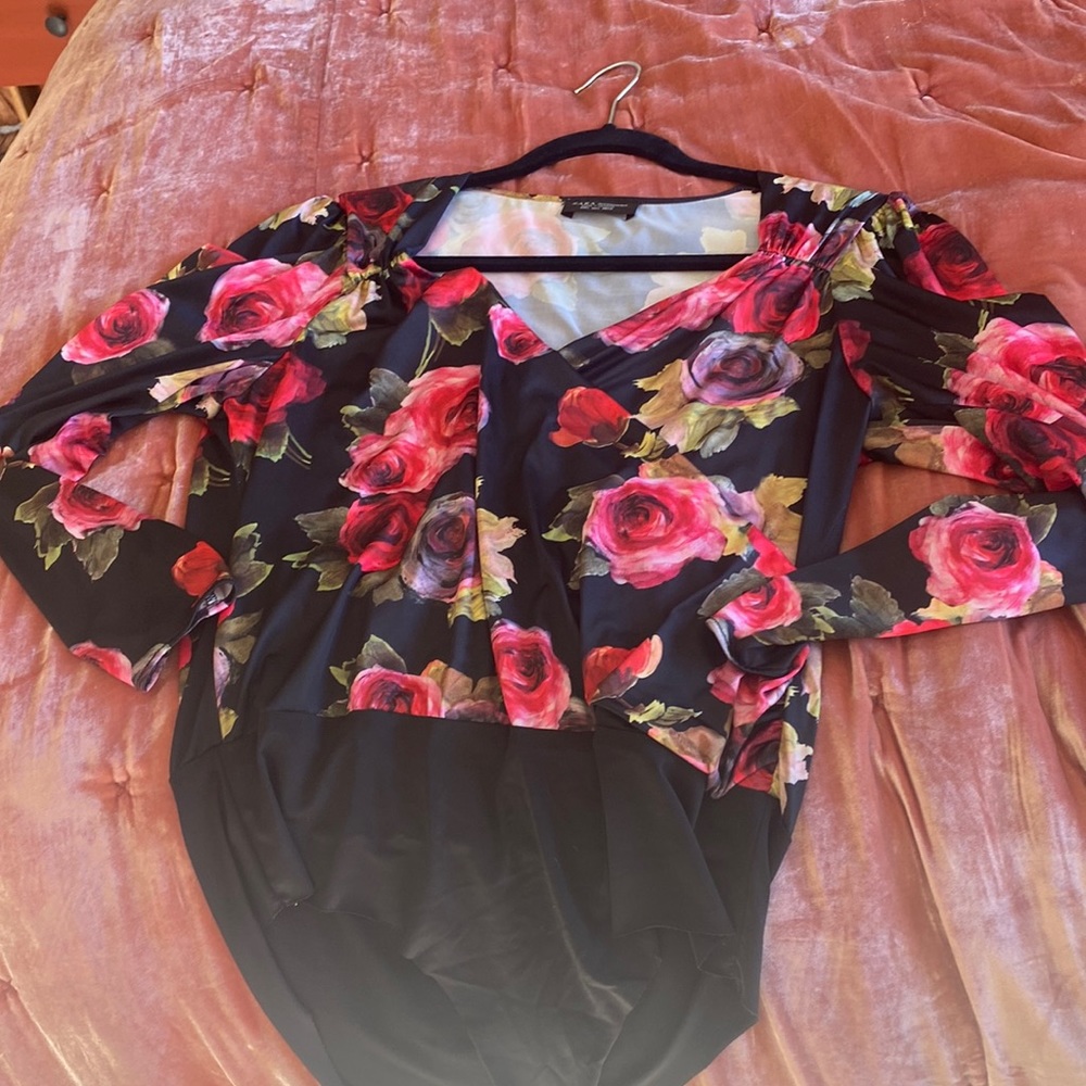 Zara size L bodysuit